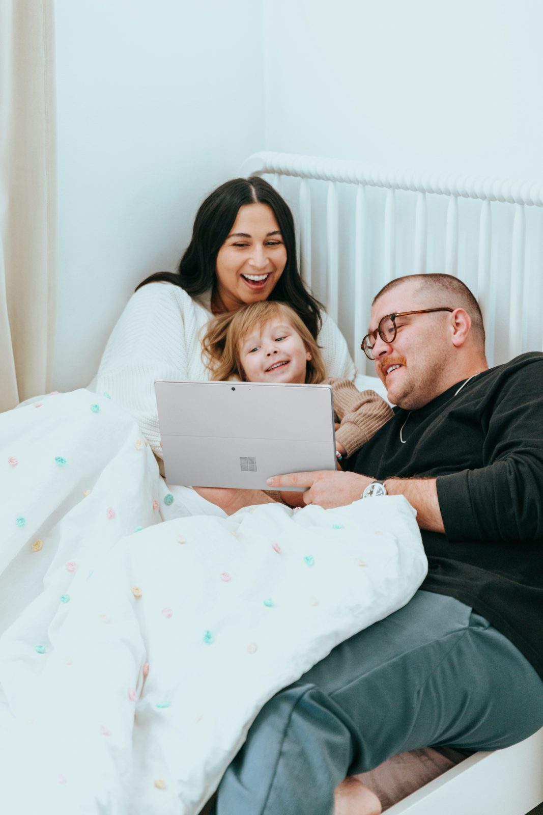 family learning together